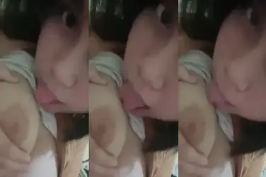 ABG Indo Jilatin Tetek VCS Basah Banjir Lumer